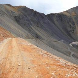 Imogene Pass, down to Telluride, CO